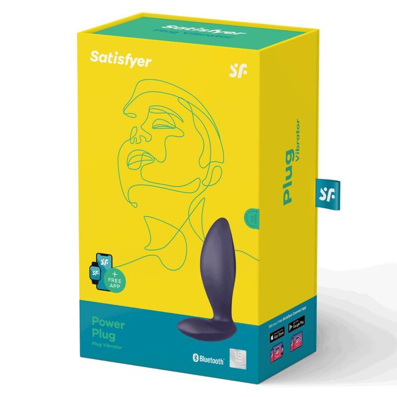 Satisfyer Power Plug Purple för analnjutning