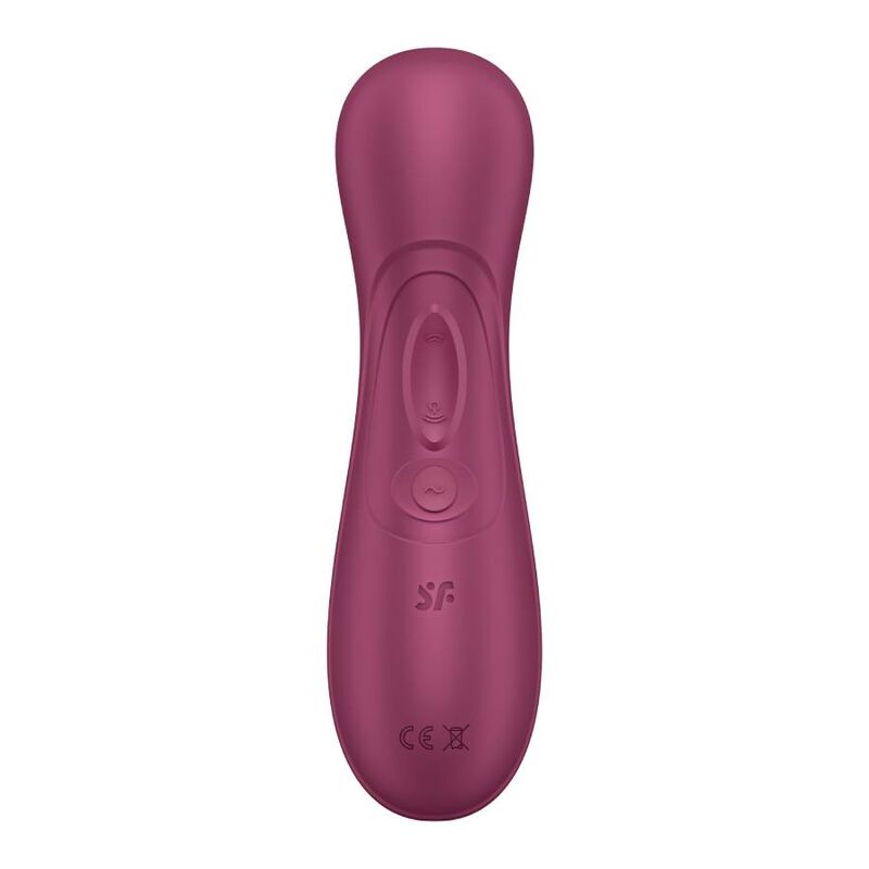 Satisfyer Pro 2 Generation 3 vinröd med Bluetooth och app