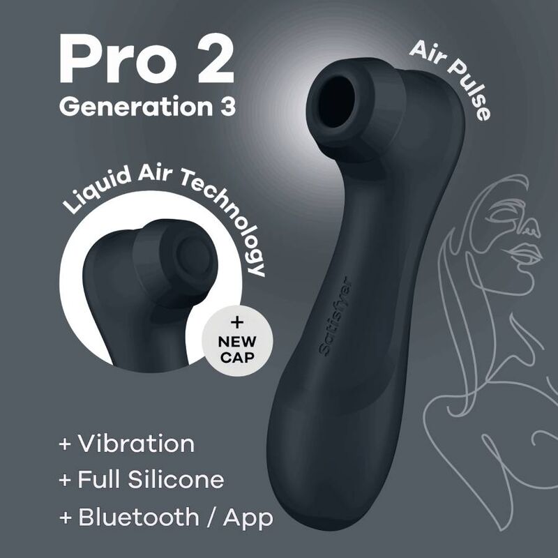 Satisfyer Pro 2 Generation 3 med Bluetooth och appkontroll