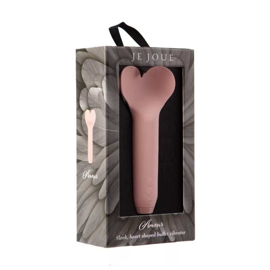 JE JOUE Amour Bullet Pale Rosette vibrator med hjärtformad spets