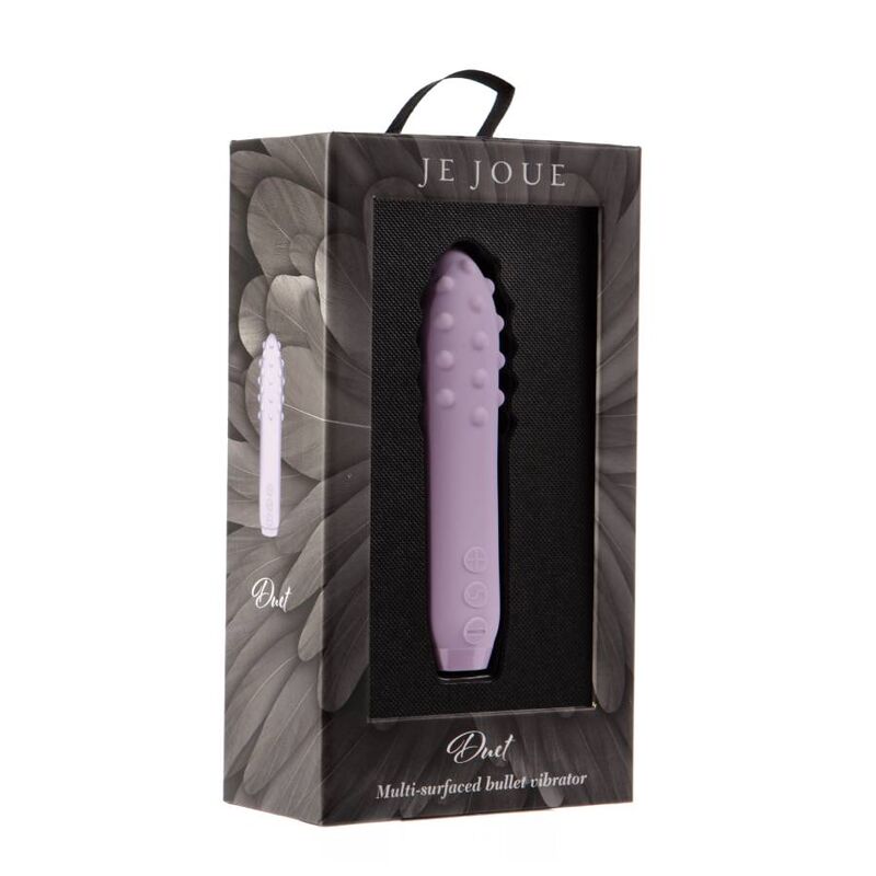 JE JOUE Duet Bullet Vibrator i lila färg