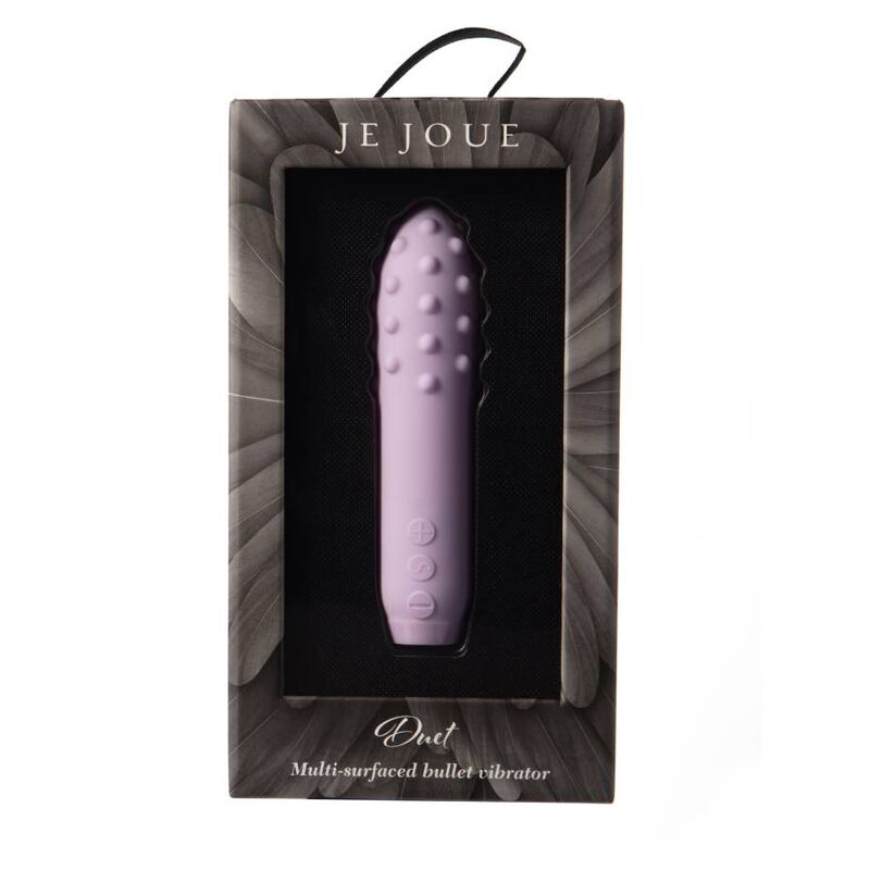 JE JOUE Duet Bullet Vibrator i lila färg