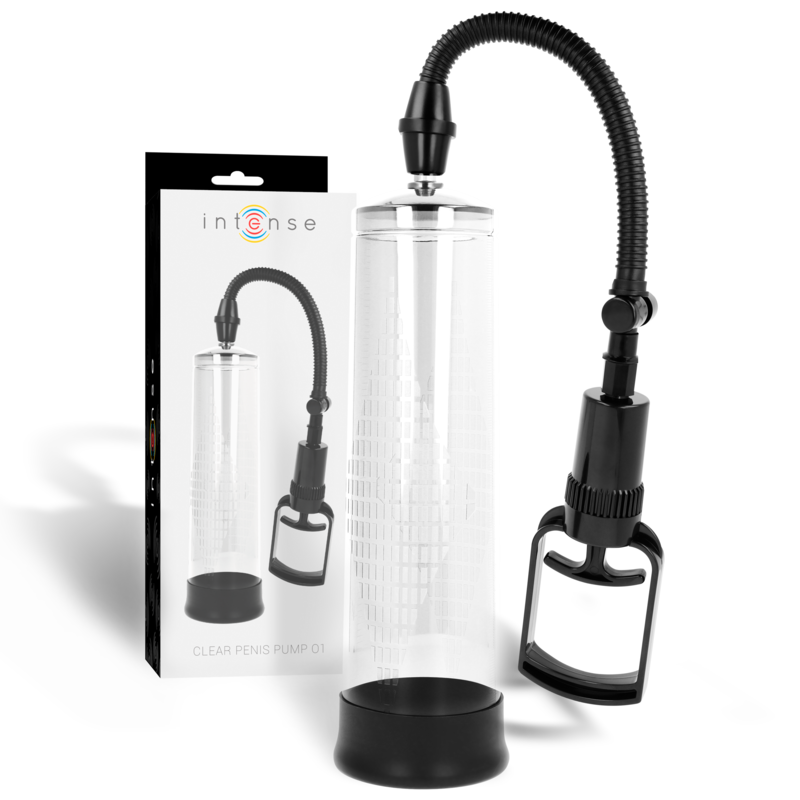 Intense Penis Pump 01, transparent pump för penisförstoring