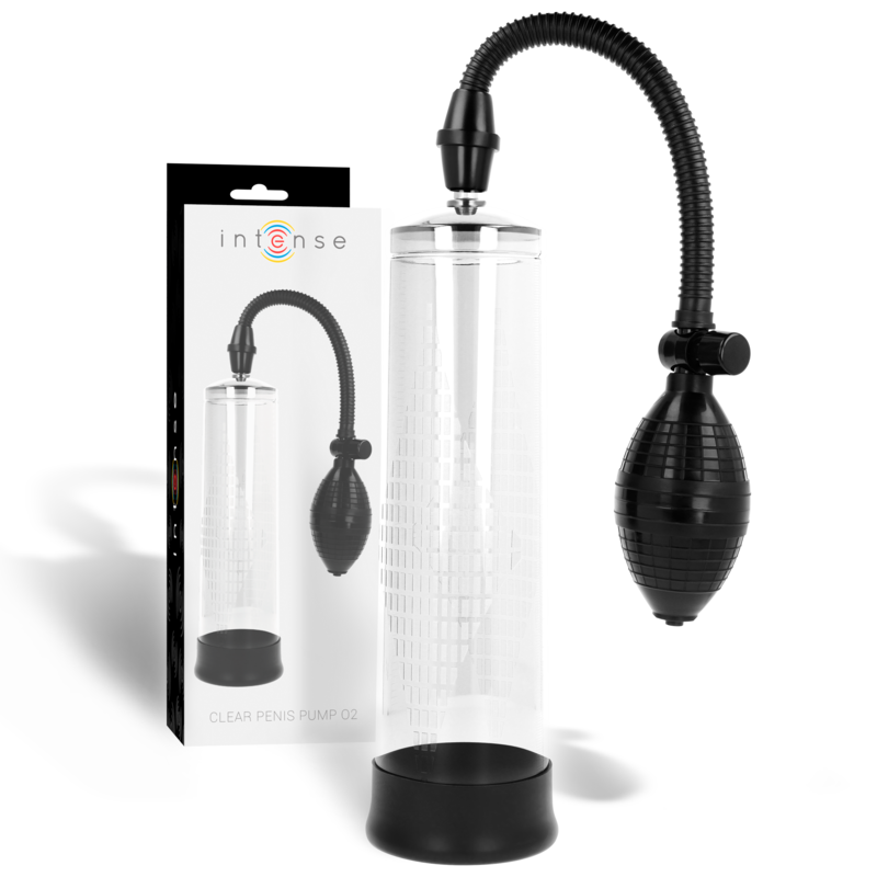Intense Penis Pump 02, transparent pump för penisförstoring