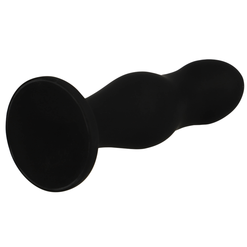 BLACK&SILVER - SEAN PLUG ANAL PREMIUM SILIKON SVART