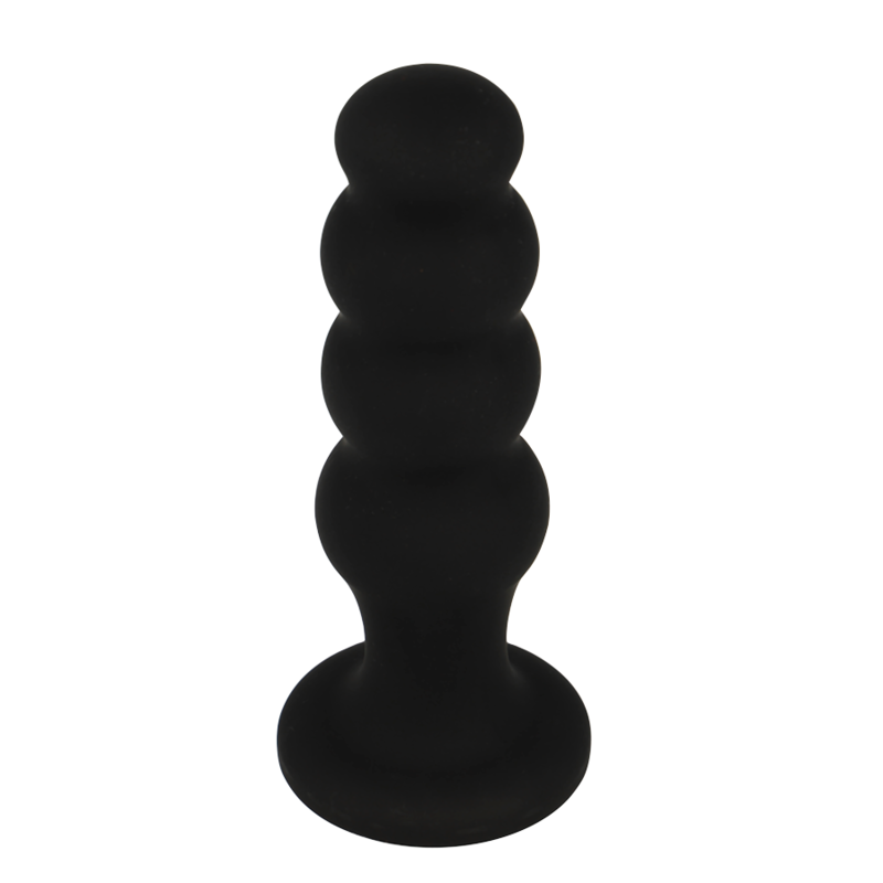 BLACK&SILVER - SCOTT PREMIUM SILIKON ANALPLUGG SVART