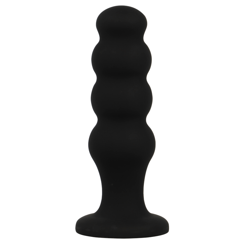 BLACK&SILVER - SCOTT PREMIUM SILIKON ANALPLUGG SVART