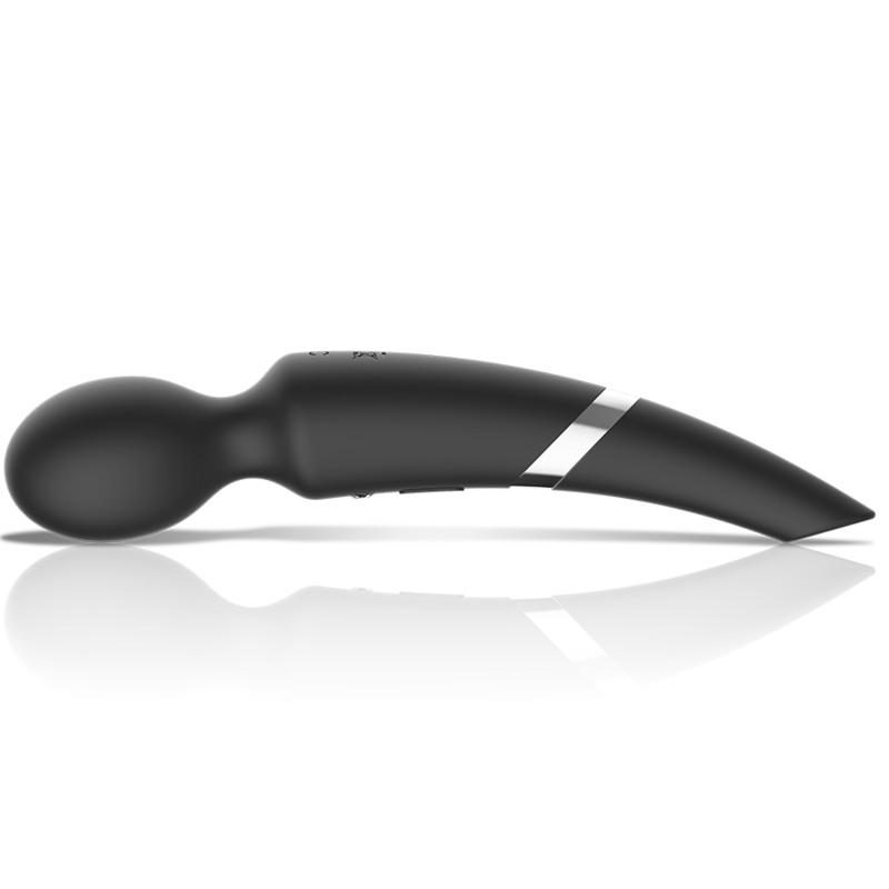 BLACK&SILVER Beck sugstav och massager 2 i 1 i silikon