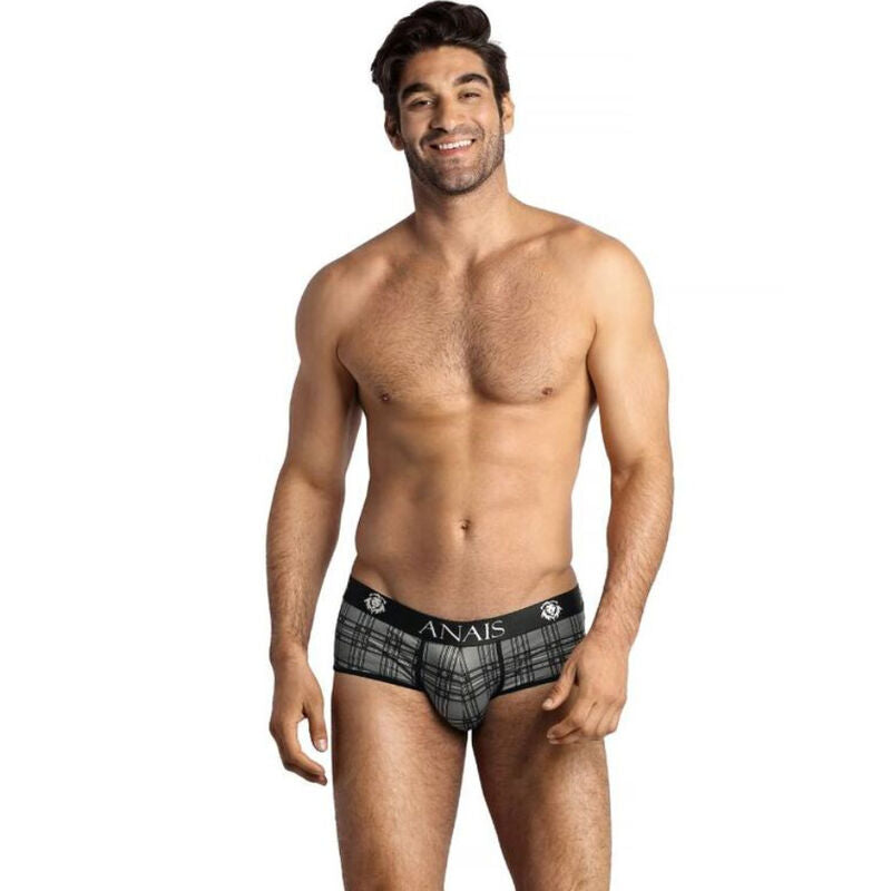 ANAIS MEN Balance Brief XL i svart, grått och vitt