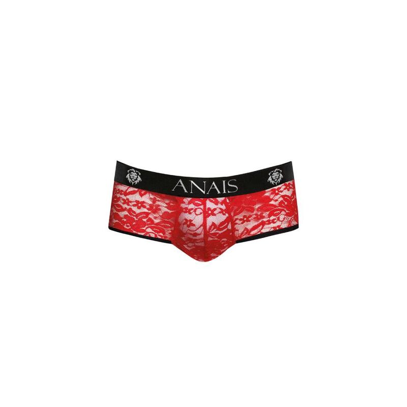 ANAIS MEN - BRAVE JOCK BIKINI L i röd spets