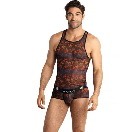 ANAIS MEN - CHILL TOP XL i mjuk svart tulle