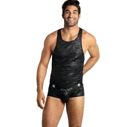 ANAIS MEN ELECTRO TOP S i mjuk mikrofiber med militärmönster