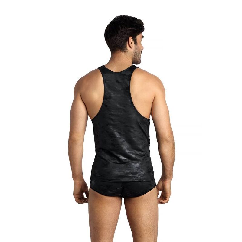 ANAIS MEN ELECTRO TOP S i mjuk mikrofiber med militärmönster