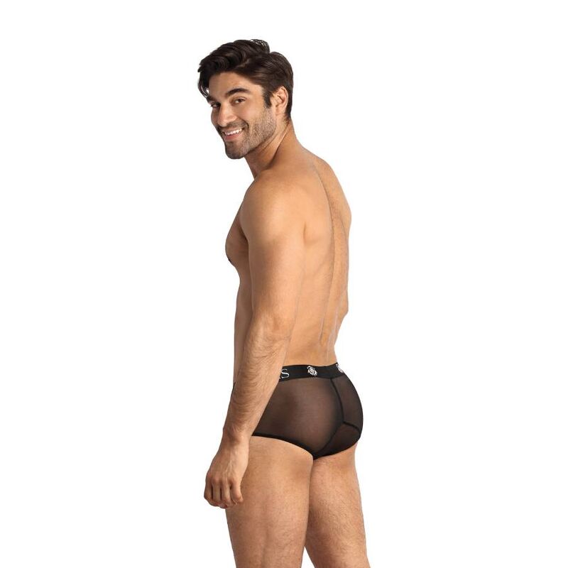 ANAIS MEN EROS BRIEF S i svart tulle