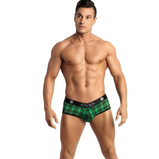 ANAIS MEN MAGIC JOCK BIKINI S i grön och svart lycra