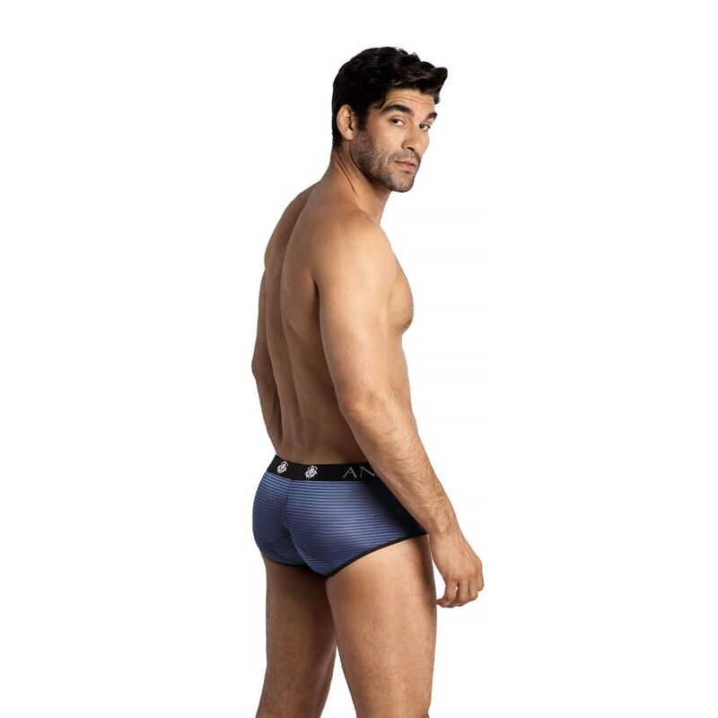 ANAIS MEN NAVAL BRIEF S i svart tulle och satinränder
