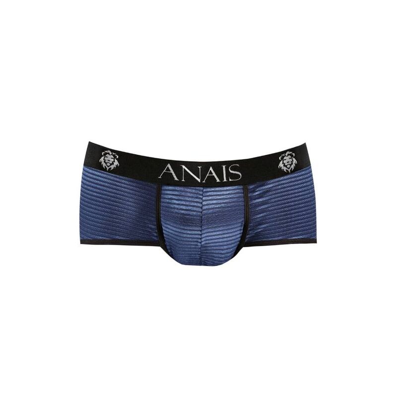 ANAIS MEN NAVAL BRIEF XL i svart tulle med satinränder