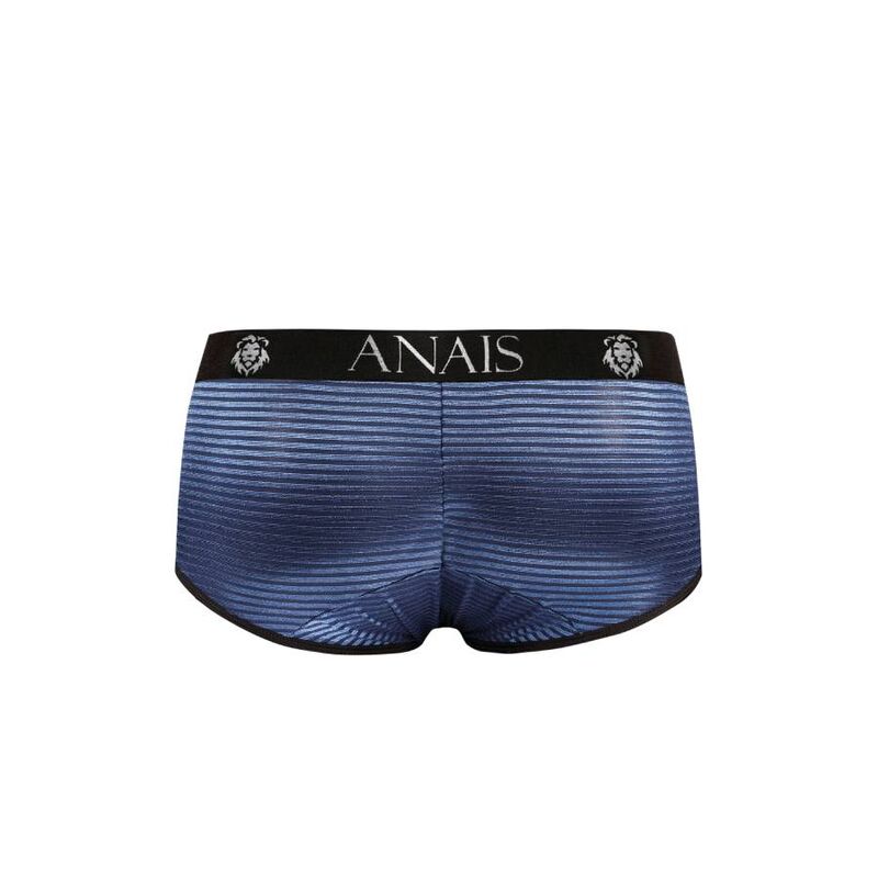 ANAIS MEN NAVAL BRIEF XL i svart tulle med satinränder