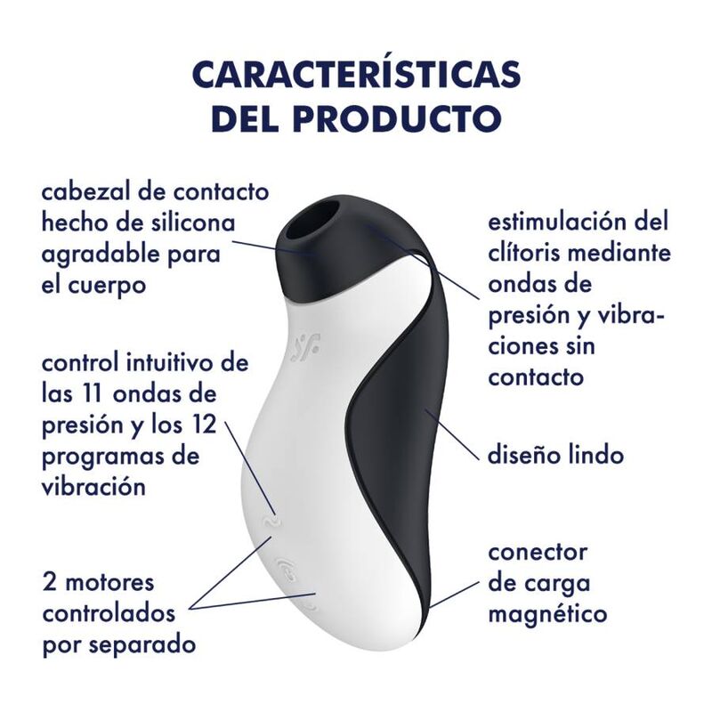 Satisfyer Orca Air Pulse Stimulator med vibration