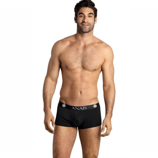 ANAIS MEN Petrol Boxer L i svart mikrofiber