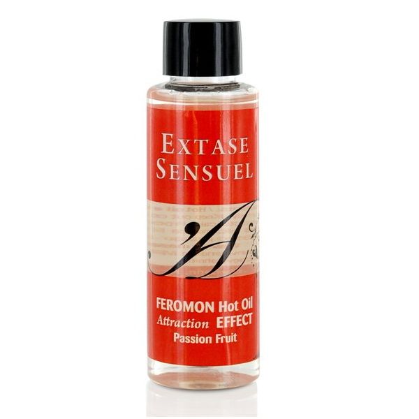 EXTASE SENSUAL värmande massageolja med feromoner 100 ml