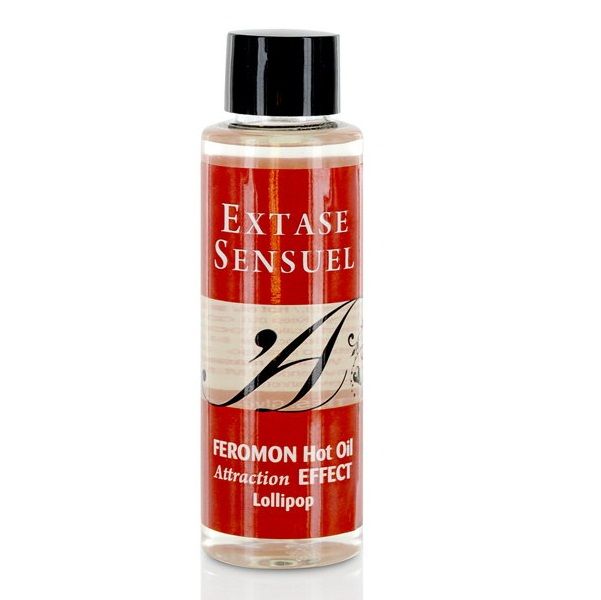 EXTASE SENSUAL värmande massageolja med feromoner 100 ml