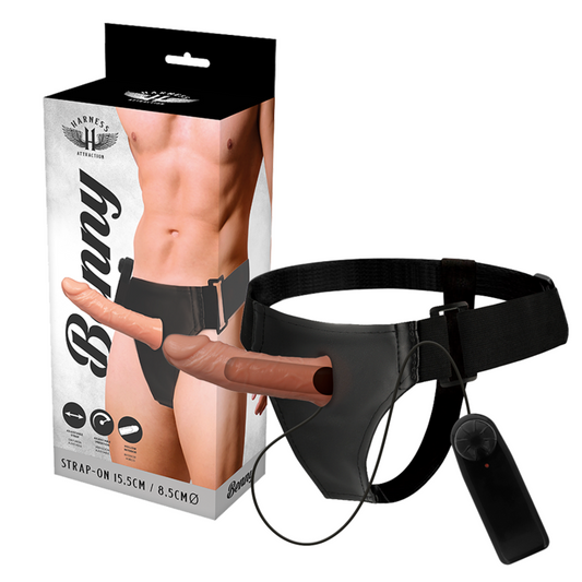 HARNESS ATTRACTION - RNES HOLLOW BENNY MED VIBRATOR 15 CM -O- 4.5 CM