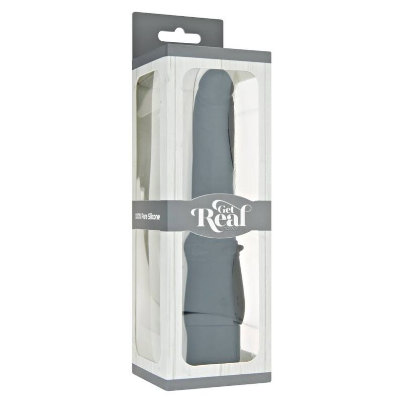 GET REAL Classic Smooth Vibrator i svart