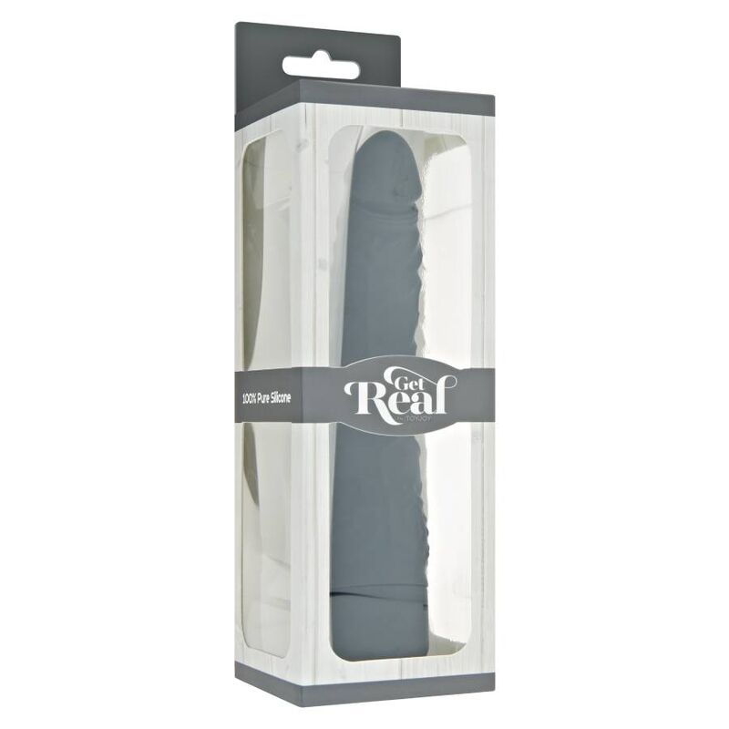 GET REAL Classic Slim Vibrator i svart
