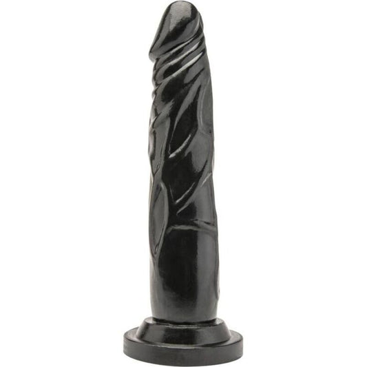 Get Real Dong 18 cm svart, realistisk sexleksak