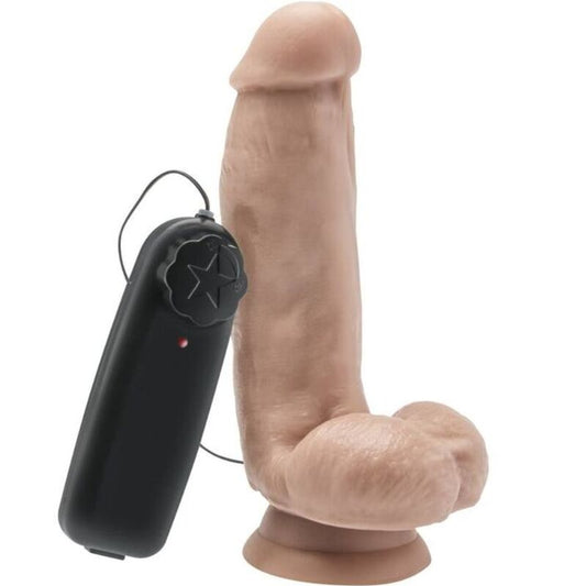 Get Real Dildo 12 cm med bollar i realistisk design
