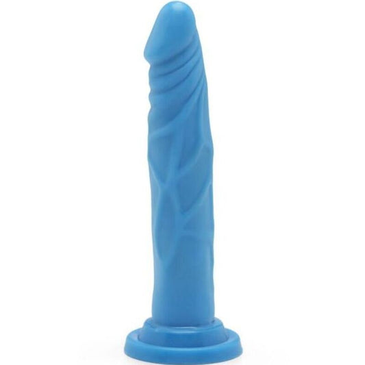 GET REAL - HAPPY DICKS DONG 19 CM BLÅ