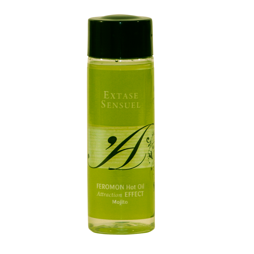 EXTASE SENSUAL värmande massageolja med feromoner 100 ml