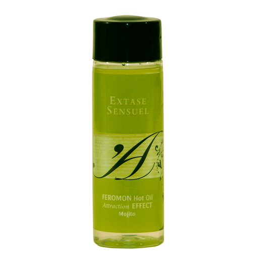 EXTASE SENSUAL värmande massageolja med feromoner 100 ml