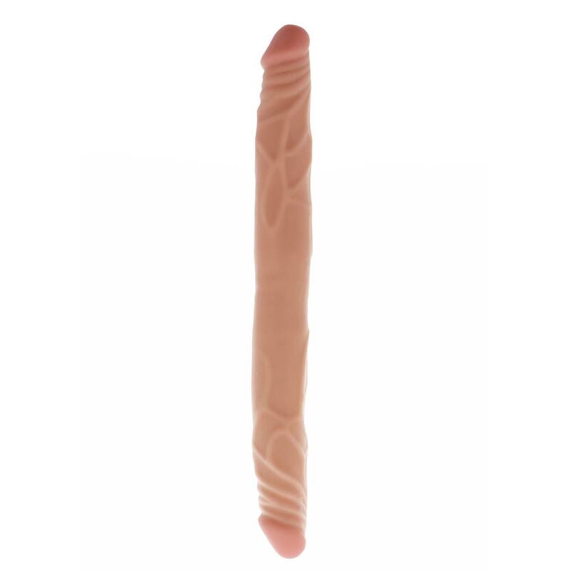 Get Real Double Dong 35 cm i hudfärg