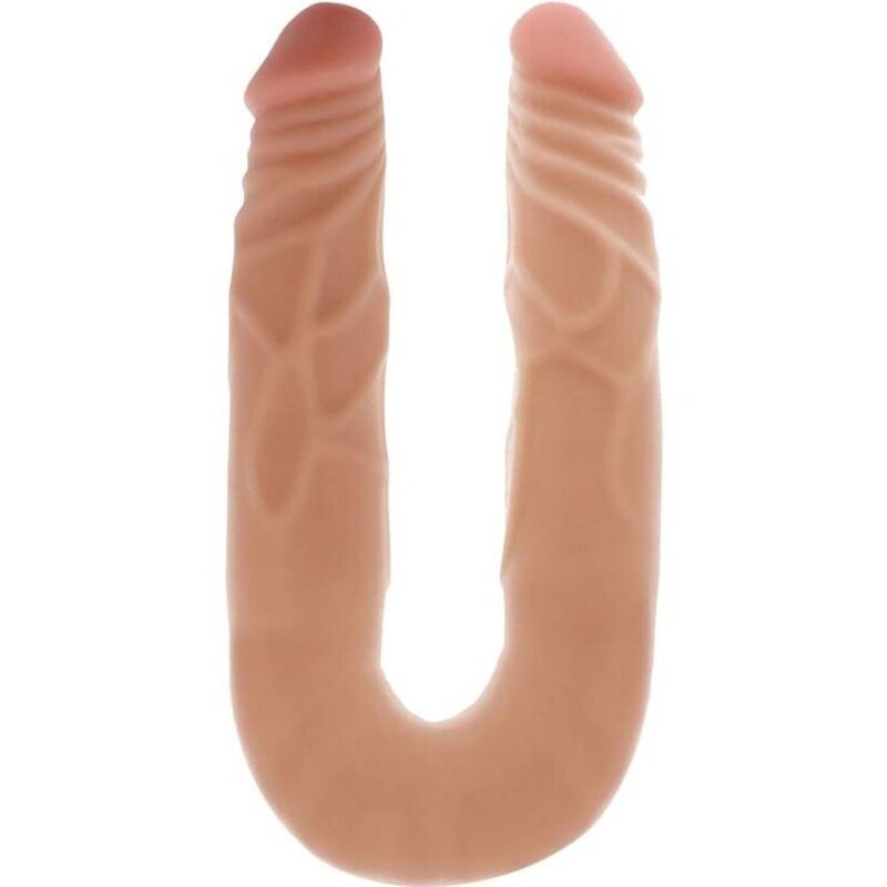 Get Real Double Dong 35 cm i hudfärg