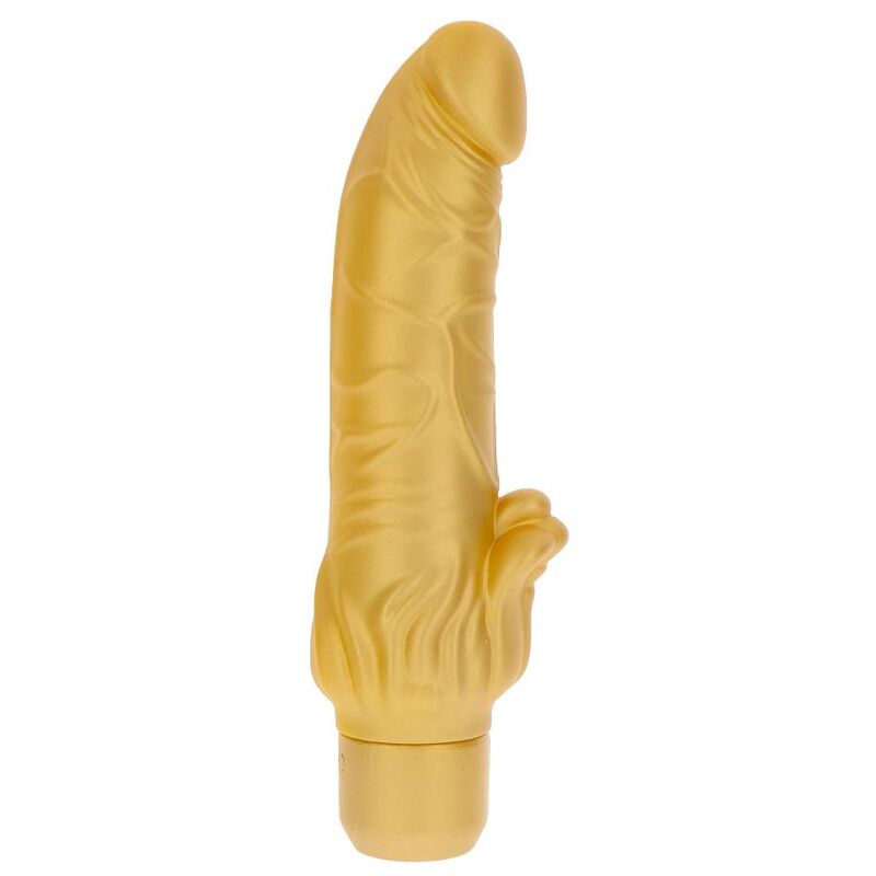 GET REAL - GOLD DICKER STIM VIBRATOR GULD