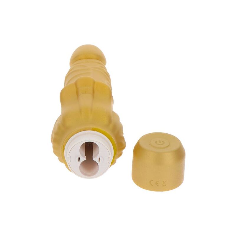 GET REAL - GOLD DICKER STIM VIBRATOR GULD