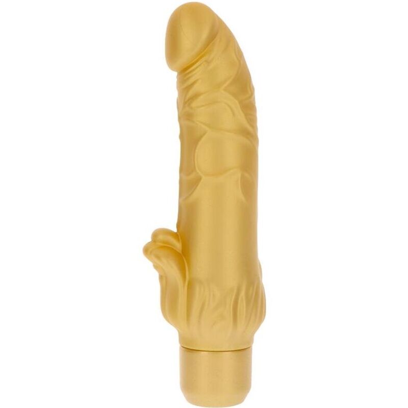 GET REAL - GOLD DICKER STIM VIBRATOR GULD