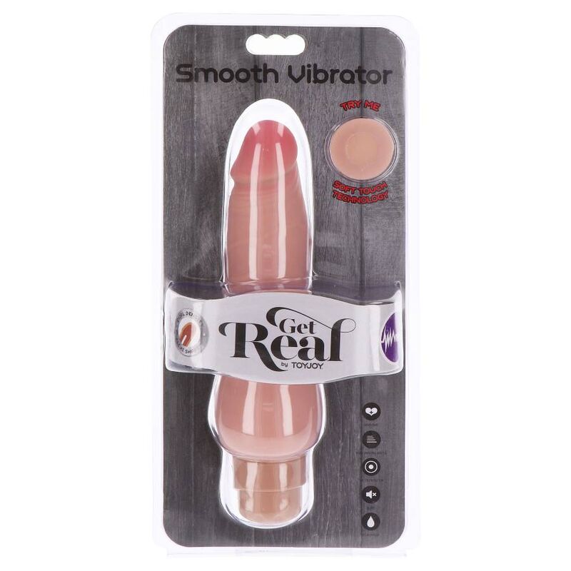 Dual Density Smooth Vibrator från Get Real-kollektionen
