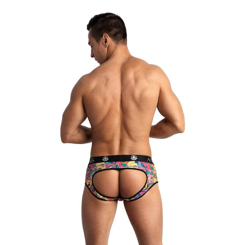 ANAIS MEN - COMICS JOCK BIKINI L med lekfull design