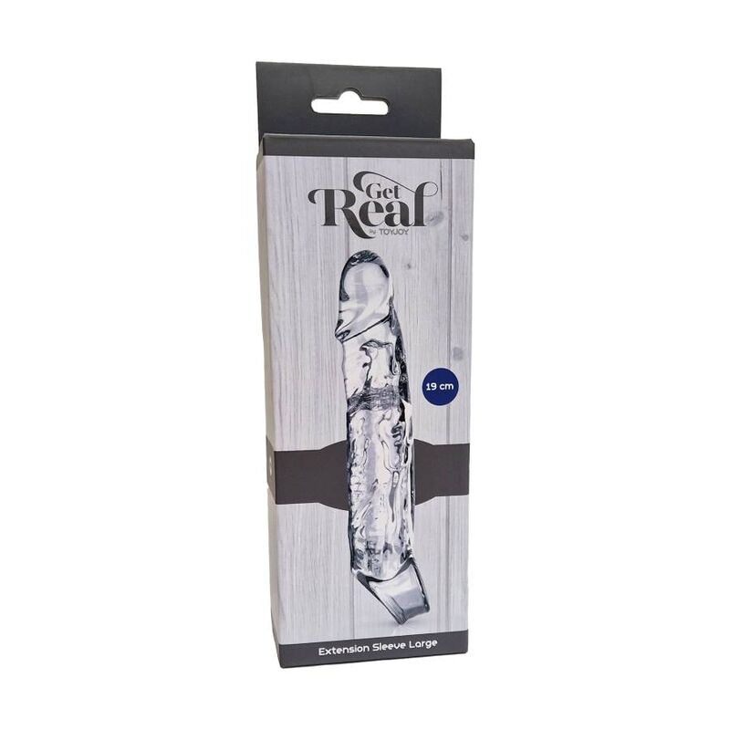 Get Real förlängning 19 cm transparent