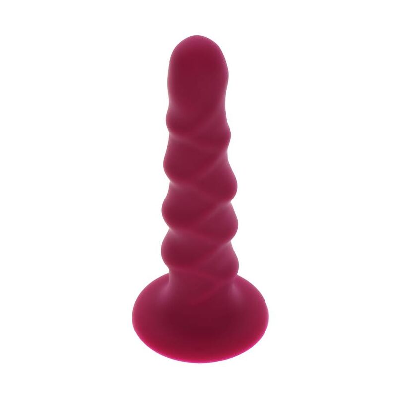 GET REAL Ribbade DONG 12 CM RÖD