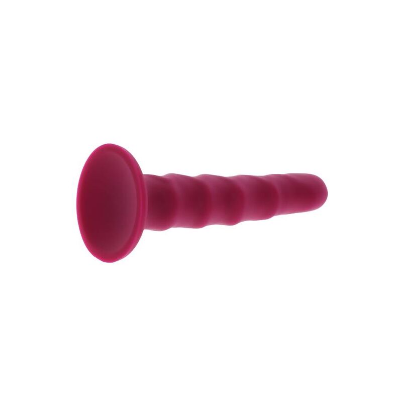 GET REAL Ribbade DONG 12 CM RÖD