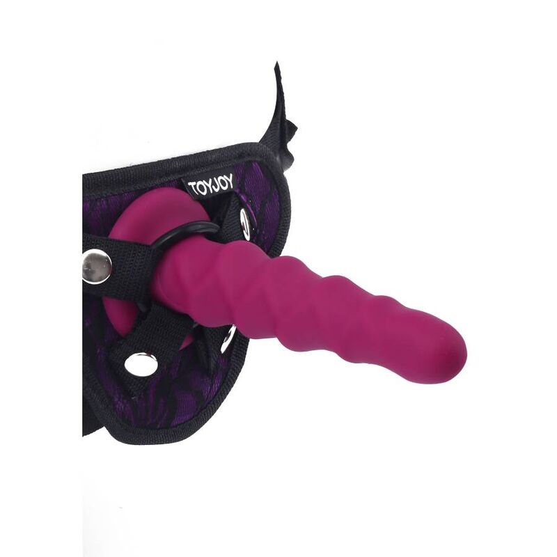 GET REAL Ribbade DONG 12 CM RÖD