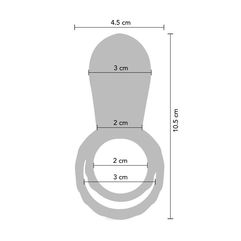 Grön vibratorring för par från Xocoon
