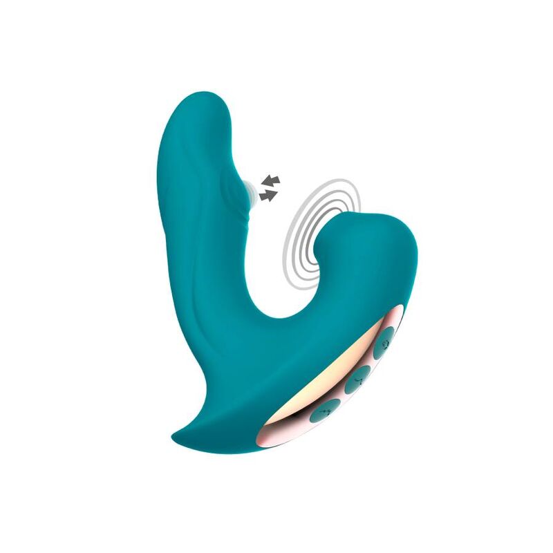 XOCOON ETERNAL LOVE VIBE STIMULATOR i grön färg
