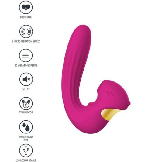 XOCOON CELESTIAL LOVE VIBE STIMULATOR i fuchsia