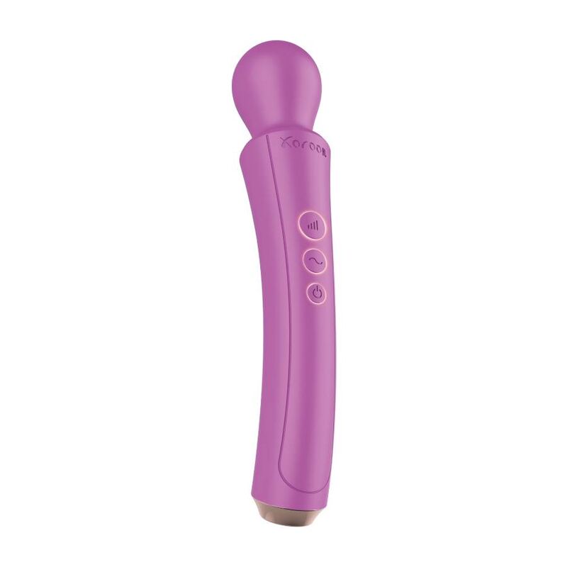 XOCOON böjd stavmassager i fuchsia