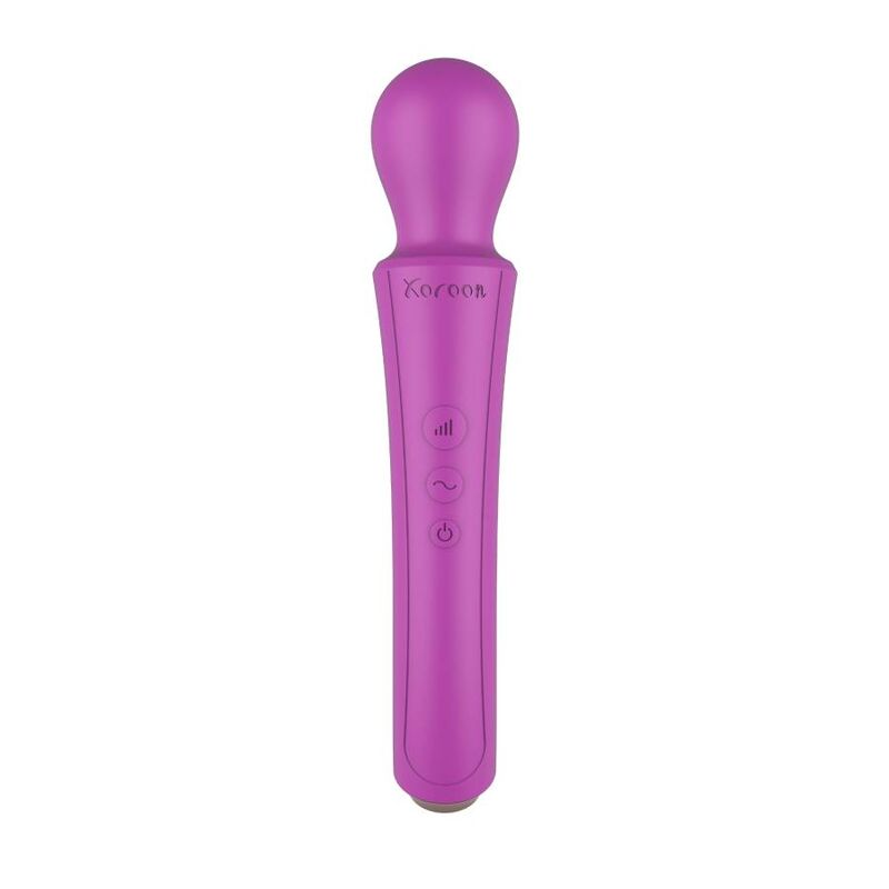 XOCOON böjd stavmassager i fuchsia